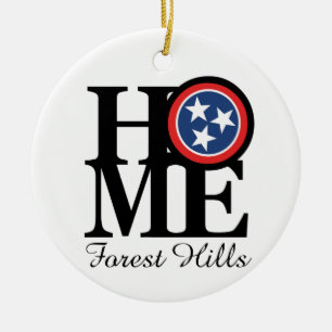HOME Forest Hills TN Ceramic Tree Decoration