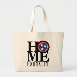 HOME Franklin Tennessee Large Tote Bag
