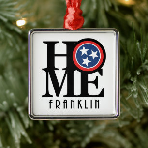 HOME Franklin Tennessee  Metal Tree Decoration