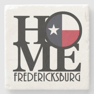 HOME Fredericksburg TX Stone Coaster