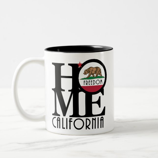 HOME Freedom California 11oz Two-Tone Coffee Mug (Left)
