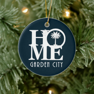 HOME Garden City SC Ceramic Tree Decoration