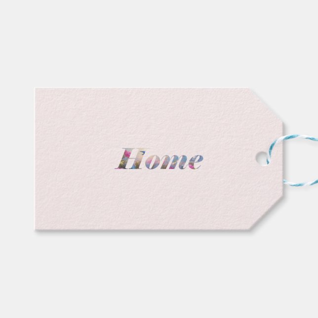 Home. Gift Tags (Front (Horizontal))