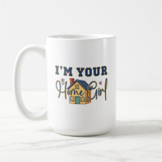 Home Girl Realtor Personalised Real Estate Agent Coffee Mug