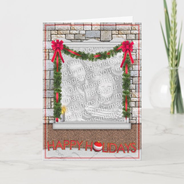 Home Greetings Holiday Card (Front)