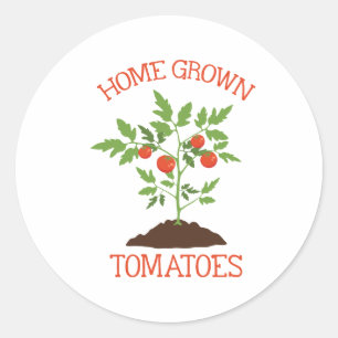 Home Grown Classic Round Sticker