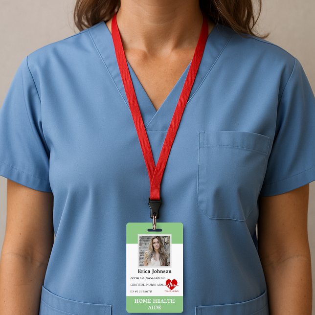 Home Health Aide Certified Nurse Aide home care ID Badge (Creator Uploaded)