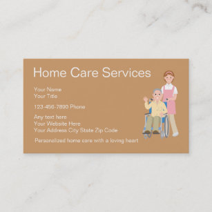 Home Health Aid Business Cards Zazzle Nz Home Health Business Cards