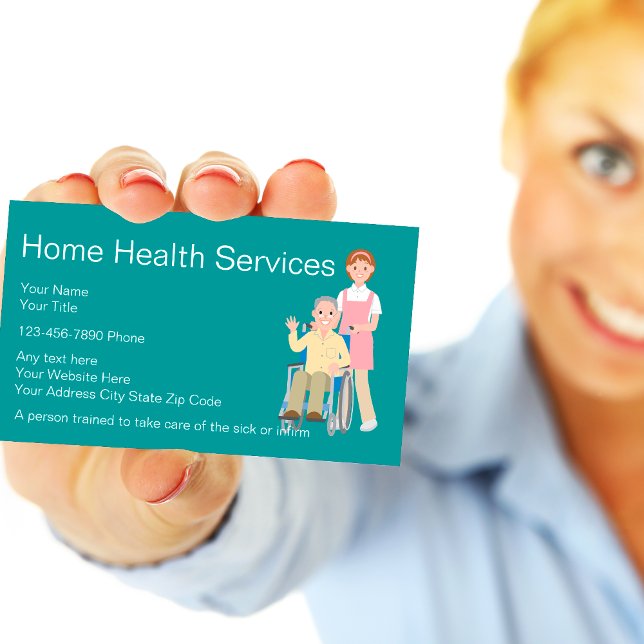 Home Health Nurse Business Cards (Creator Uploaded)