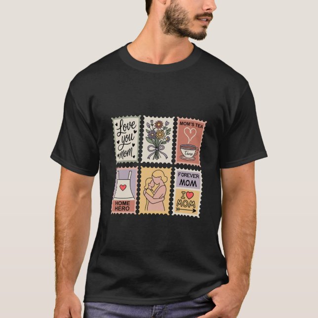 home hero mama design T-Shirt (Front)