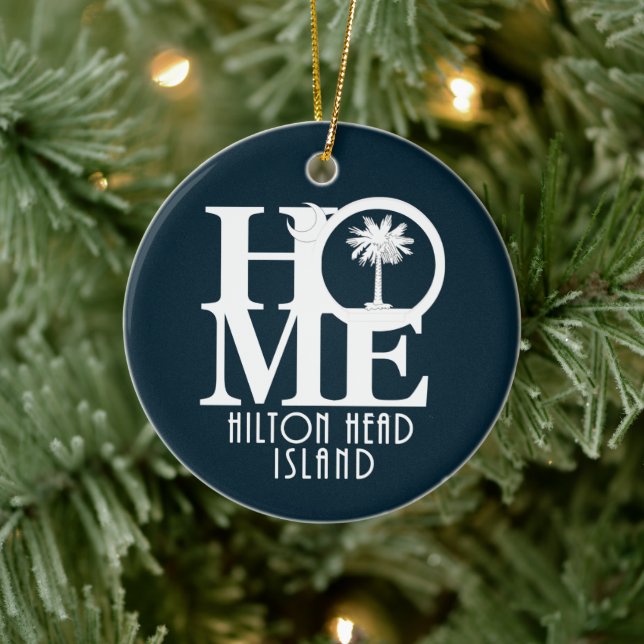 HOME Hilton Head Island Ceramic Tree Decoration (Tree)