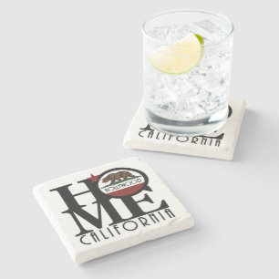 HOME Hollywood California Stone Coaster