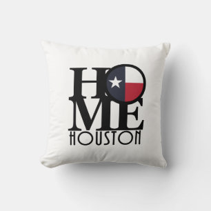 HOME Houston Texas Cushion