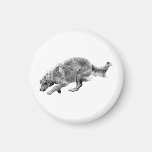 Home Hub Golden Outline Magnet