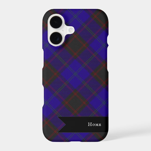 Home (Hume) Clan Scottish Tartan Plaid (Back)