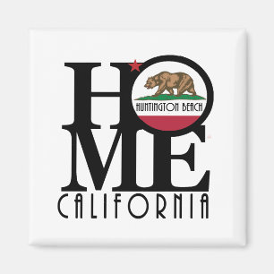 HOME Huntington Beach California Magnet