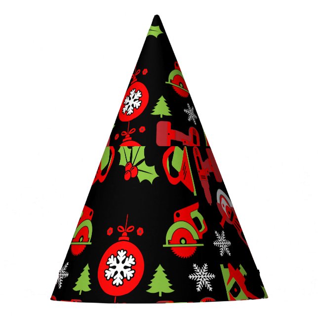 Home Improvement Christmas Gifts Party Hat (Front)