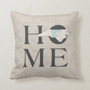 HOME in North Carolina Cushion