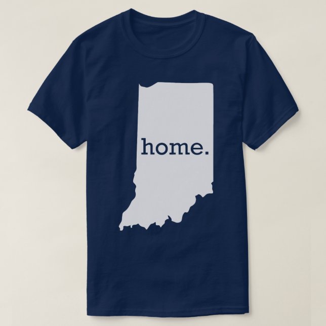 home indiana 8 T-Shirt (Design Front)