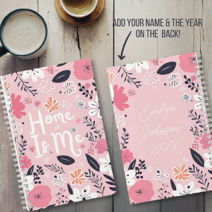 "Home Is Me" Personalised Name & Year Journal