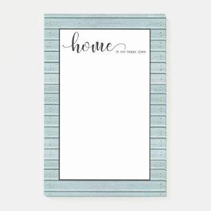 home is my happy place post-it notes