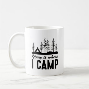 Home Is Where I Camp Coffee Mug