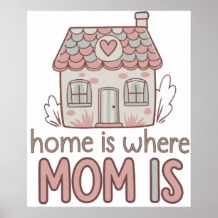 Home is Where Mum Is – A Tribute to Mum Poster