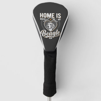 Home Is Where My Beagle Is_1 Golf Head Cover