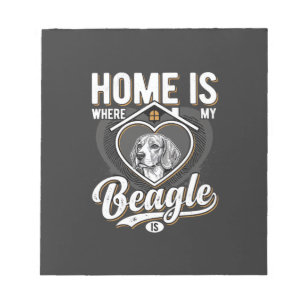 Home Is Where My Beagle Is_1 Notepad