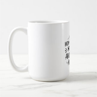 Home Is Where My Cat Is And People Are Not Elegant Coffee Mug