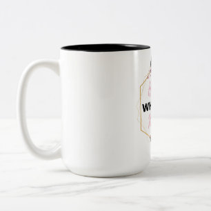 Home Is Where My Mom Is black Two-Tone Coffee Mug