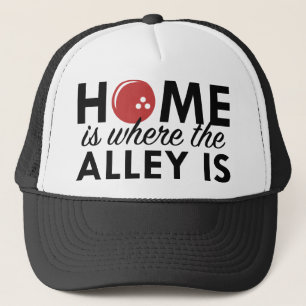 Home Is Where The Alley Is Trucker Hat