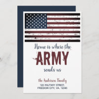 Home Is Where The Army Sends Us Military Moving