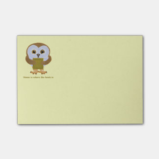 Home Is Where the Book Is Post-it Notes