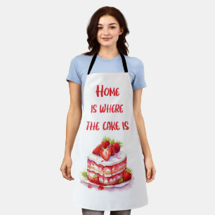 Home Is Where The Cake Is Apron