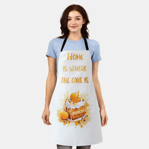 Home Is Where The Cake Is Apron