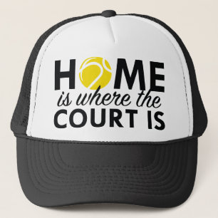Home Is Where The Court Is Trucker Hat
