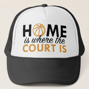 Home Is Where The Court Is Trucker Hat