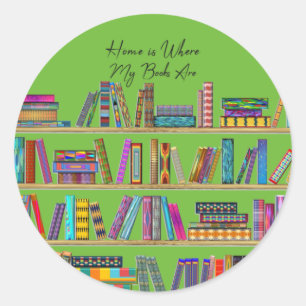 Home is Where the Heart Is Classic Round Sticker