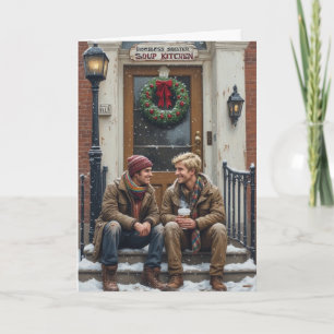 Home is Where the Heart Is: Gay Christmas Card