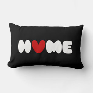 Home Is Where The Heart Is Lumbar Pillow