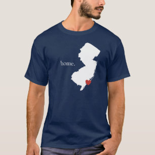 Home is where the heart is - New Jersey T-Shirt