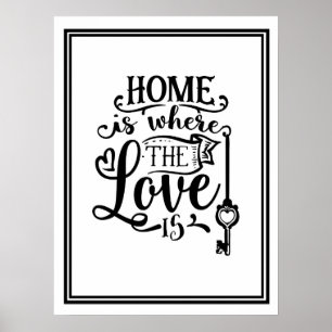 Home is Where The Love Is Poster