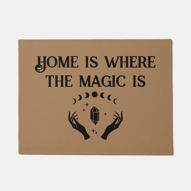 Home is where the magic is doormat (Front)