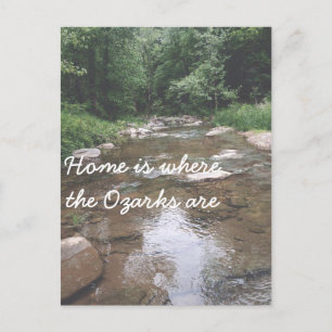 Home is where the Ozarks are: Harp Creek Postcard
