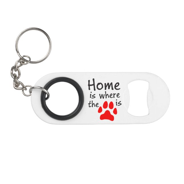 Home is where the paw print is (Front (Horizontal))