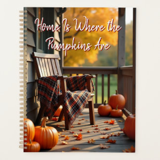 Home Is Where the Pumpkins Are Autumn Planner