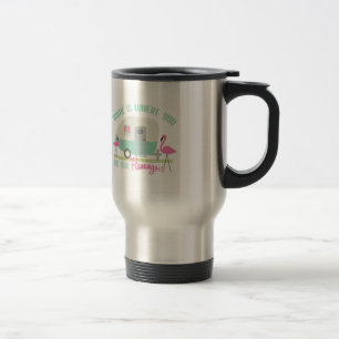 Home is Where You Put Your Flamingos Mug