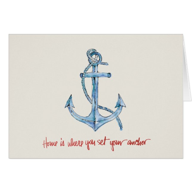 Home is Where You Set Your Anchor (Front Horizontal)