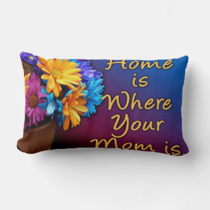 Home is Where Your Mum is, Colourful Lumbar Cushion